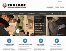 Tablet Screenshot of enklabe.net
